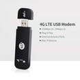 thumbnail image 2 of TFixol 4G LTE USB Modem Mobile WiFi Hotspot avec Emplacement pour Carte SIM 150Mbps DL 50Mbps UL Max 10 Appareils Ports d'Antenne Externes Blanc, Version US, 2 of 3
