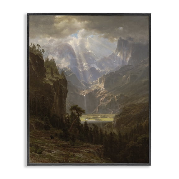 Stupell Industries Transitional Black Framed Giclee Art, 11 x 14, by one1000paintings