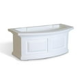 thumbnail image 2 of Pemberly Row 2ft Weatherproof Traditional Plastic Window Box in White, 2 of 7
