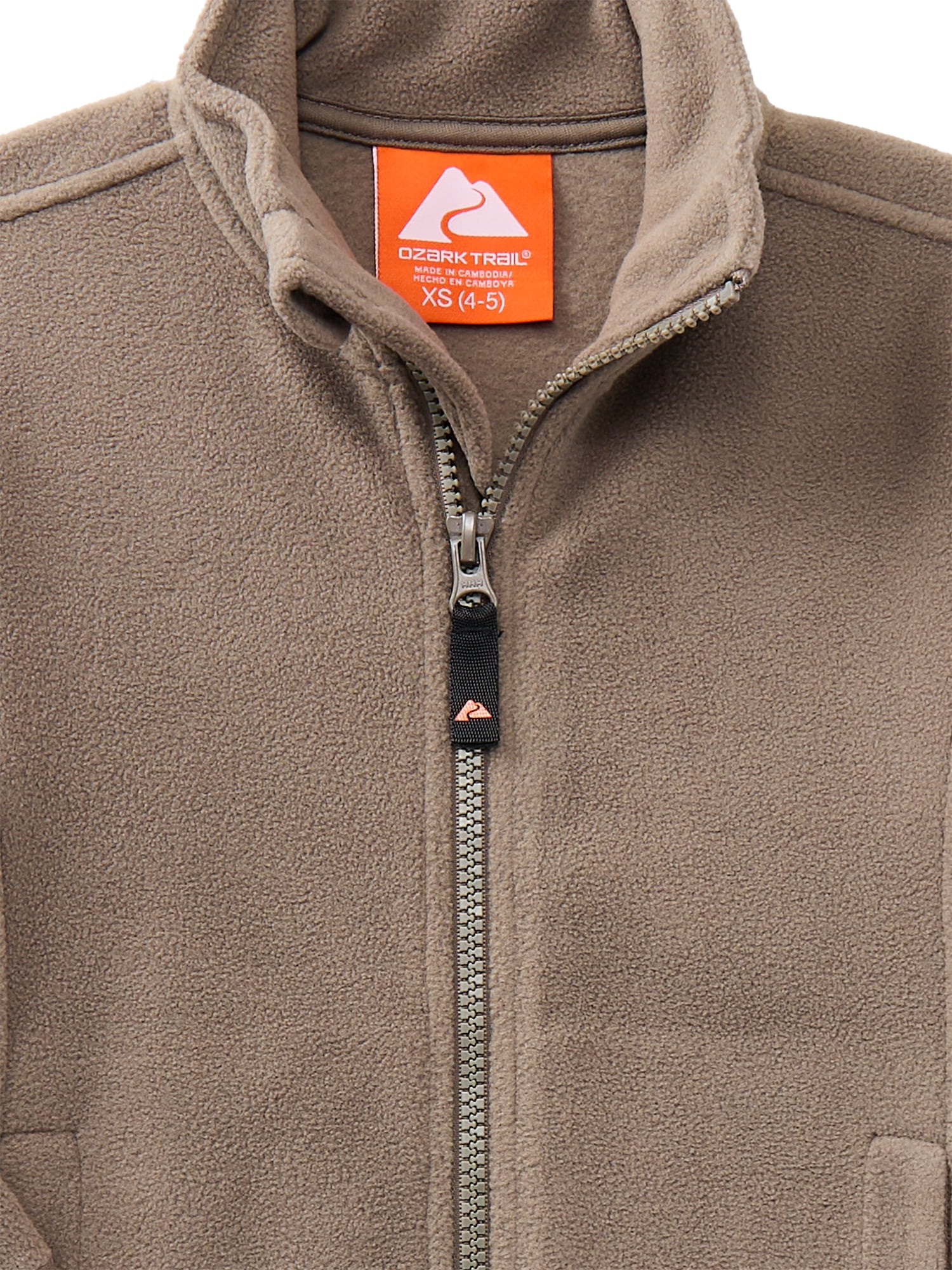 Ozark Trail Boys Fleece Jacket, Sizes 4-18