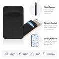 thumbnail image 7 of Stick On Phone Wallet Pocket, Adhesive Cell Phone Card Holder Pouch for ID, Credit Cards and Cash, TIKA, 7 of 7