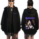 thumbnail image 3 of Sudadera con capucha de la banda de Rock para hombre, suéter informal con cremallera, Estilo Vintage, para Otoño e Invierno, 3 of 5