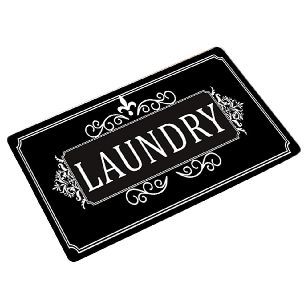 IMSHIE Laundry Room Rug Laundry Room Mat Comfy Laundry Carpet With Dry