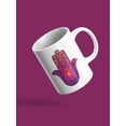 thumbnail image 3 of Purple Hamsa Design Mug  -Image by Shutterstock,, 3 of 4