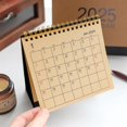 thumbnail image 4 of Calendario de oficina Simple 2025, calendario de escritorio Vintage, libro de programación estilo INS, planificador mensual, calendario del año de trabajo al por mayor, 4 of 5