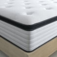 thumbnail image 3 of Queen Mattress, Telino 12 in Queen Size Hybrid Mattress, Memory Foam Innersprings Mattress, 3 of 5