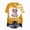 Yellow, variant on TOWED22 Womens Halloween Bow Graphic Oversized Shirts Spooky Season Tee Short Sleeve Bleached Tops(Yellow,L)