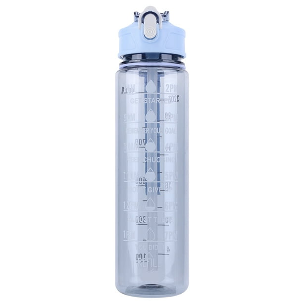Botella Motivacional La 800 Ml para Tomar Fugas () Azul