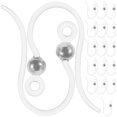 thumbnail image 1 of 50pcs Earring Hooks DIY Earring Parts Earbob Jewelry Making Accessories, 1 of 9