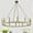Driftwood/Brass Dust, variant on Vanity Art 12 Light Wagon Wheel Chandelier Lighting | Modern Hanging Lights Farmhouse Candle Style Ceiling Light Fixtures for Living Room Dining Room
