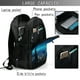 thumbnail image 4 of Balery Planet Earth Mochila con carga USB para hombre y mujer - Mochila impermeable y antirrobo para laptop con puerto USB para viajes, trabajo, 4 of 7