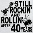 thumbnail image 3 of CafePress - Rockin And Rollin After 40 Years T Shirt - Men's Classic Graphic T-Shirt, 3 of 4