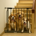 thumbnail image 6 of BalanceFrom Easy Walk-Thru Baby Safety Gate for 29.1”-43.3” Opening, 30” Tall, Graphite, 6 of 10