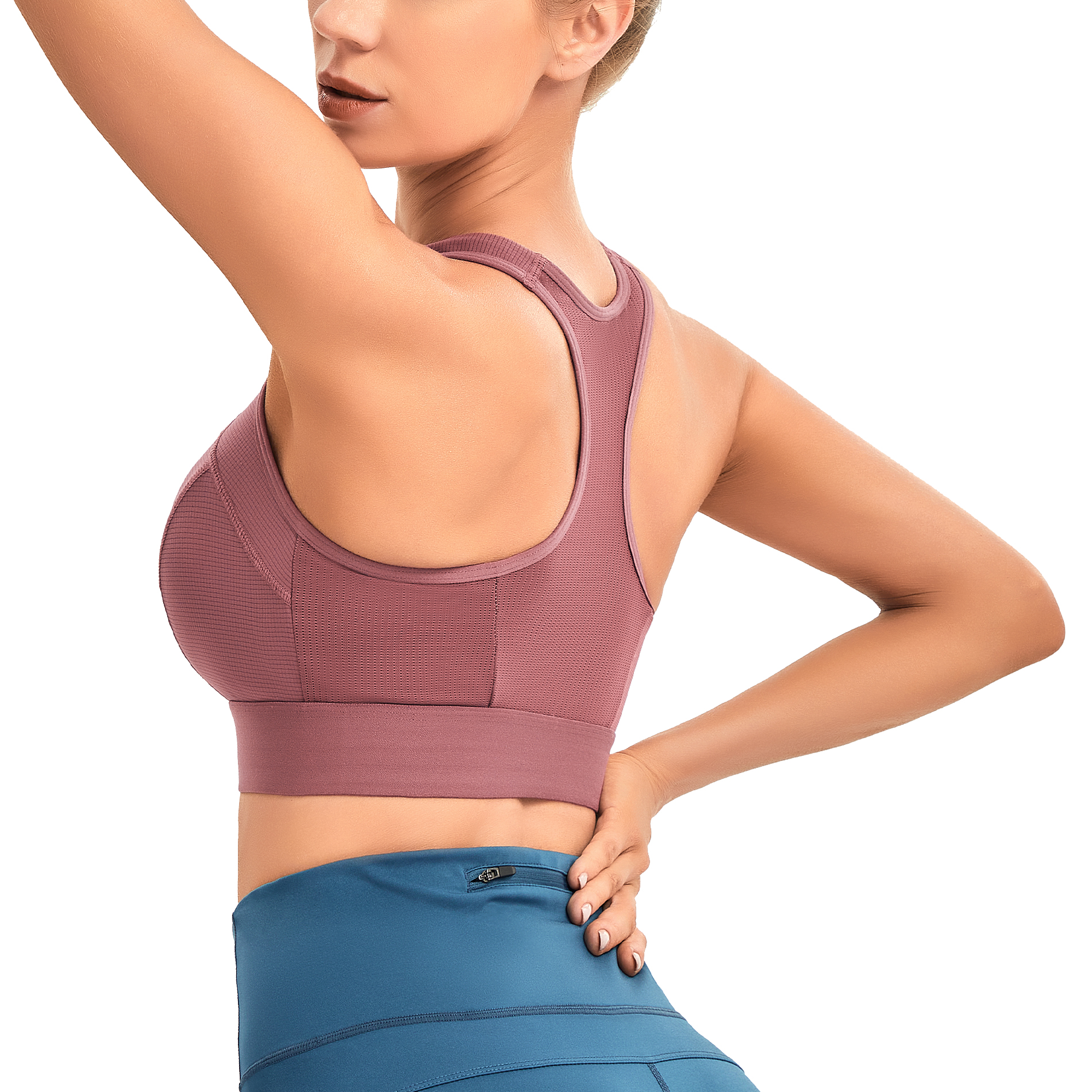 Eleady Front Closure Sports Bras for Womens High Support Workout Bras