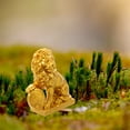 thumbnail image 6 of HOMEMAXS Golden Resin Lion Statue for Decor Use Durable and Lifelike Pair of Simulated Lion Sculptures 2pcs, 6 of 8