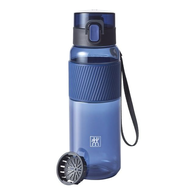 ZWILLING Bouteille de Boisson, 680 ml, Tritan, Bleu Foncé