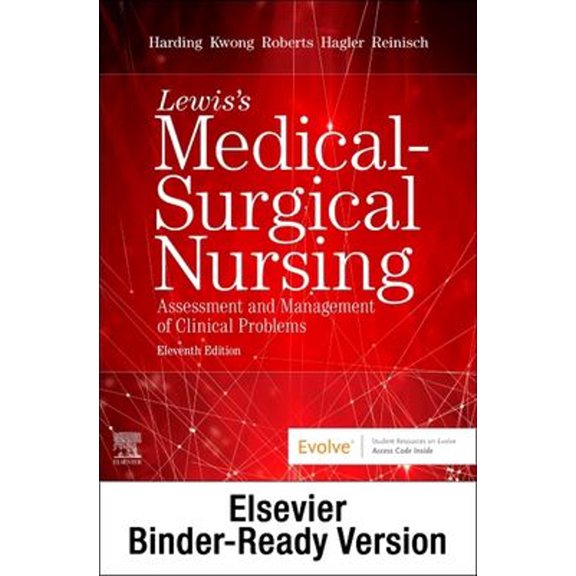 Pre-Owned Lewis's Medical-Surgical Nursing - Binder Ready (Spiral-Bound) 9780323756815
