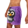 thumbnail image 6 of COSFO Quick Dry Mens Swim Trunks Beach Casual Funny Animal Print Board Shorts Drawstring Elastic Waist Summer Breathable Loose Fit Bathing Suits, 6 of 6
