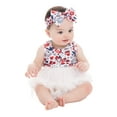 thumbnail image 2 of Minnie Mouse Baby Girl All Over Print Tutu with Matching Headband, 2 Piece, Sizes 12 Months-5T, 2 of 5