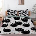 thumbnail image 4 of Cats Cute Funda Nórdica Queen 90 x 90 en Ultra Suave Microfibra Lavada Comforter, 4 of 8