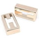 thumbnail image 4 of Humbucker Pickup Covers, Nickel Pickup Cover Set For Electric Guitars (1set (2pcs), Gold), 4 of 5