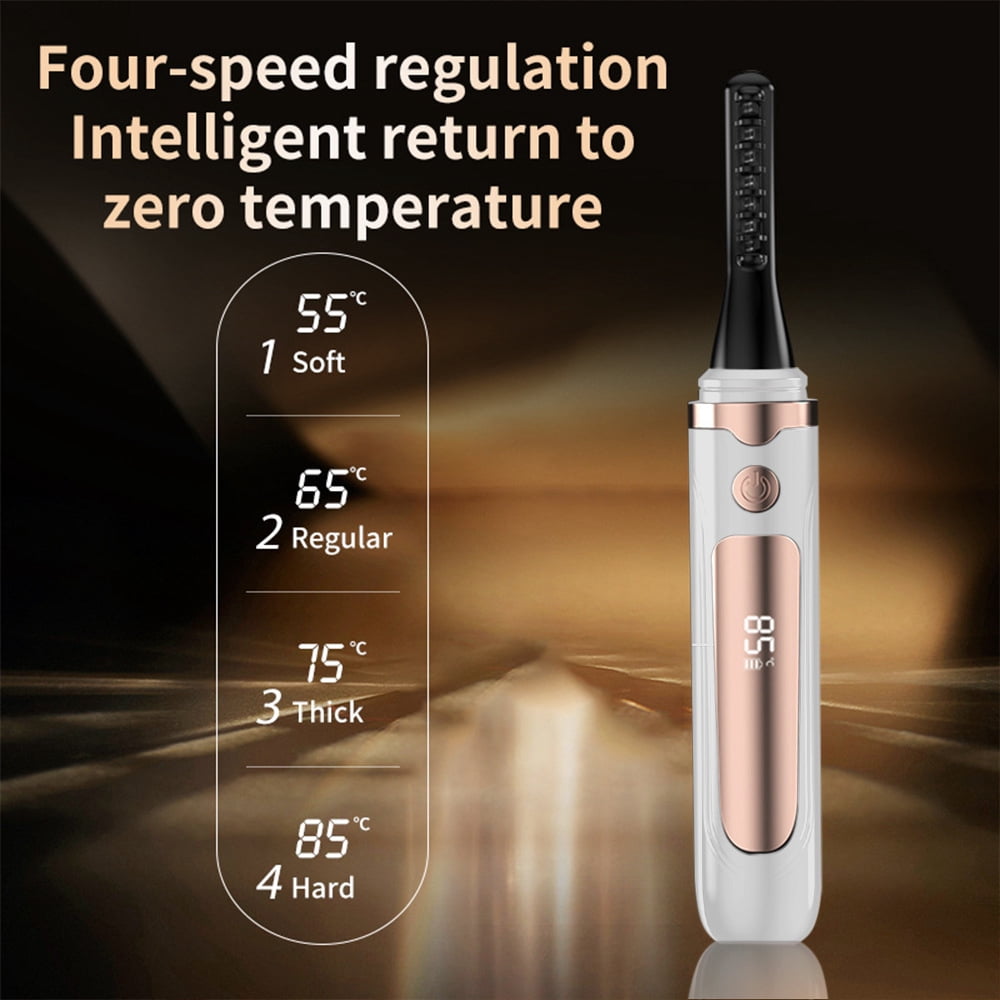 New electric eyelash curler, eyelash curler, electric eyelash curler, rechargeable digital display, electric perm beauty tool