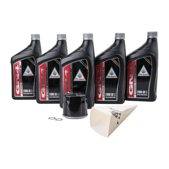 Tusk 4-Stroke Oil Change Kit For Pro-Honda Gn4 10W-30 for Honda Africa Twin Dct Crf1100 2021-2022,2024-2025