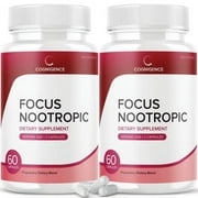 Cognigence Focus Nootropic Memory Booster for Focus, Clarity, Memory & Energy Support Supplement (2 Pack - 120 Capsules)