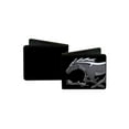 thumbnail image 3 of Ford Wallet, Bifold, Mustang Chrome Pony Mustang Script Black Silver, Vegan Leather, 3 of 4