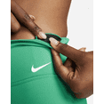 thumbnail image 5 of Nike One Women's Mid-Rise 7" Biker Shorts, Neptune Green, S, 5 of 6