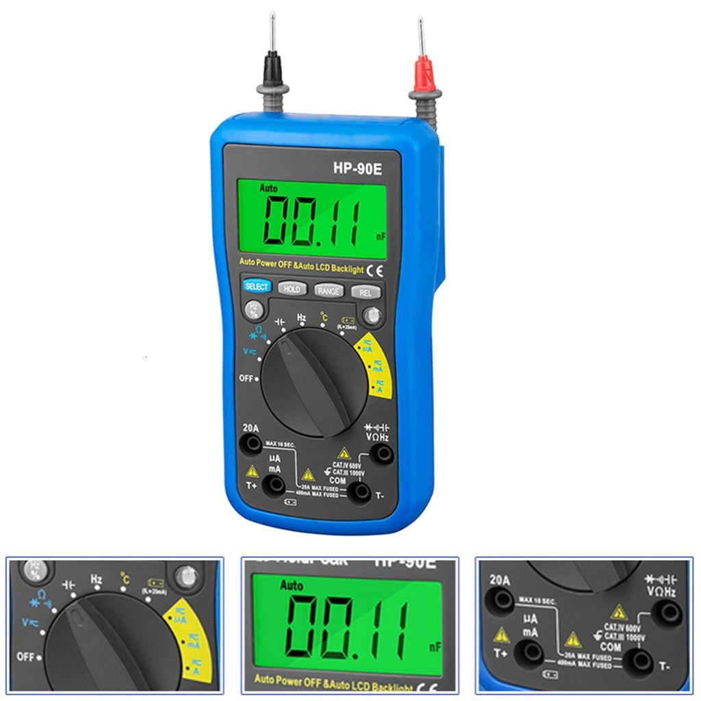 CEORPER Professional Digital Multimeter Electrical Meter ABS for Various Testing Needs