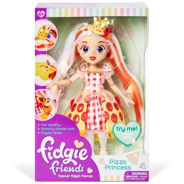 Fidgie Friends Pizza | Character dolls for department stores