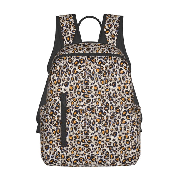 Disketp Leopard Mochila Ligera e Impermeable, Mochila de Día Resistente para Viajes, Senderismo y Uso Diario para Hombre y Mujer