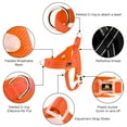 thumbnail image 2 of Plutus Pet No Pull Dog Harness with Breathable Mesh Padded, Adjustable Reflective Escape Proof Dog Harness, Quick Fit Dog Vest Harness for Small Medium Large Dogs(L, Orange), 2 of 8