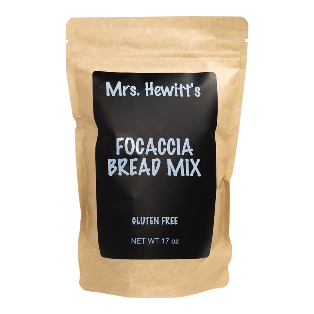 Mrs. Hewitts Focaccia Bread Mix, Gluten Free, Kosher Parve ...