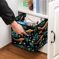 thumbnail image 5 of Platypus Foldable Storage Cubes with Handle, 10.8"x10.5"x10.6", Large Capacity Storage Basket Containers, 5 of 6