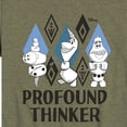 thumbnail image 3 of Frozen 2 - Profound Thinker - Toddler And Youth Short Sleeve Graphic T-Shirt, 3 of 5