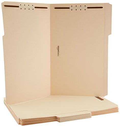 Photo 1 of Manila File Folders with Fasteners - Legal Size, 50-Pack - AMZ210