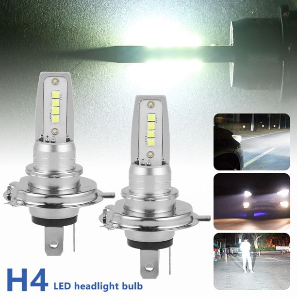 H4 9003 HB2 LED kit 8000LM 6500k Hi/Lo Beam LED Headlight Bulb Replaces Halogen 