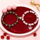 thumbnail image 4 of Pulseras de pareja con temática de San Valentín. Linda pulsera magnética ajustable para pareja. Regalo ideal para San Valentín. Pulsera de metal., 4 of 6
