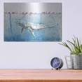 thumbnail image 4 of Luxe Metal Art 'Edging Forward' by Kamdon Kreations, Metal Wall Art, 16"x12", 4 of 9