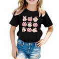 thumbnail image 4 of Hihipz Toddler Boys Graphic T Shirt Halloween Pumpkin Tees Daily Wear Soft Tops,Sizes 3-4, 4 of 4