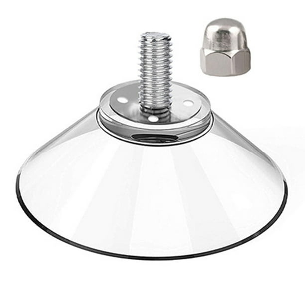 Eigraketly Ventosas de goma para el hogar, Hotel, oficina, sala de estar, dormitorio, baño, muebles de cocina, armario, escritorio, silla, almohadilla para Herramientas y ferretería 53 mm con tuerca Eigraketly TO010063-06