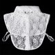thumbnail image 2 of Bordado floral blanco de encaje desmontable con cuello falso para mujer, 2 of 3