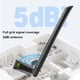 thumbnail image 4 of Receptor Tarjeta Red DEL ADAPTER USB 650Mbps Antena Externa, 4 of 9