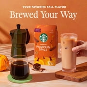 Starbucks Pumpkin Spice, Flavored Ground Coffee, 100% Arabica, Limited Edition, 17 oz