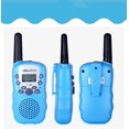 thumbnail image 2 of Walkie Talkie para niños Walkie Talkie pequeño Mini Walkie Talkie para niños Walkie Talkie portátil, Azul A, 2 of 5