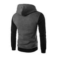 thumbnail image 3 of Vedolay Mens Sweatshirts 2023 Tight Fit Lightweight Solid Long Sleeves Top Gray,2XL, 3 of 4
