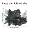 thumbnail image 6 of sruoe Halloween Wall Stickers, Halloween Indoor Decoration, Castle Skull Decoration, Decals Sticker for Haunted, Halloween Party Decor, Halloween Home Decorations, 6 of 7