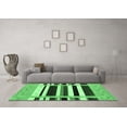 thumbnail image 3 of Ahgly Company Indoor Rectangle Abstract Emerald Green Contemporary Area Rugs, 8' x 12', 3 of 4